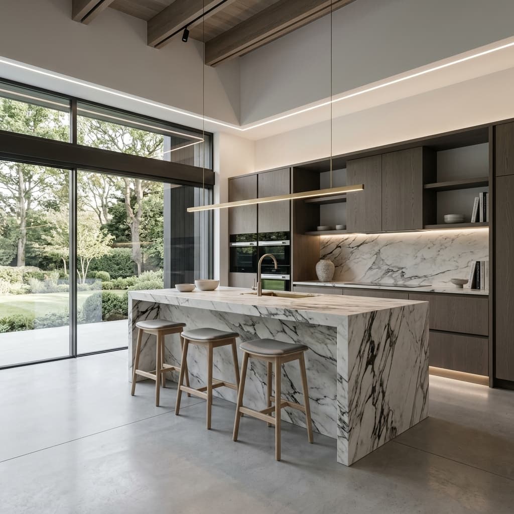 High-end residential project evidence context